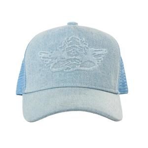 NEW BOYS LIE men's frost demin trucker in blue